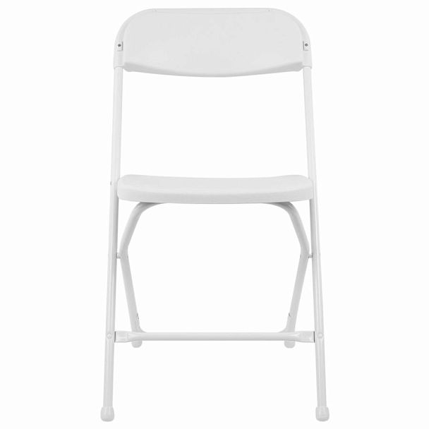 Стулья складные BRABIX "Golf CF-002", КОМПЛЕКТ 4шт., белый каркас, пластик белый, 533031 - Вид 5