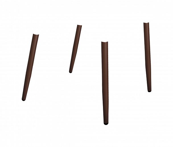 Обеденная группа Sheffilton SHT-DS206 коричневый/коричневый муар - Вид 4