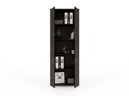 UNITY РШК-02-2 ВЕНГЕ Закрытый шкаф Прямой 730x380x1966 - Фото предпросмотра