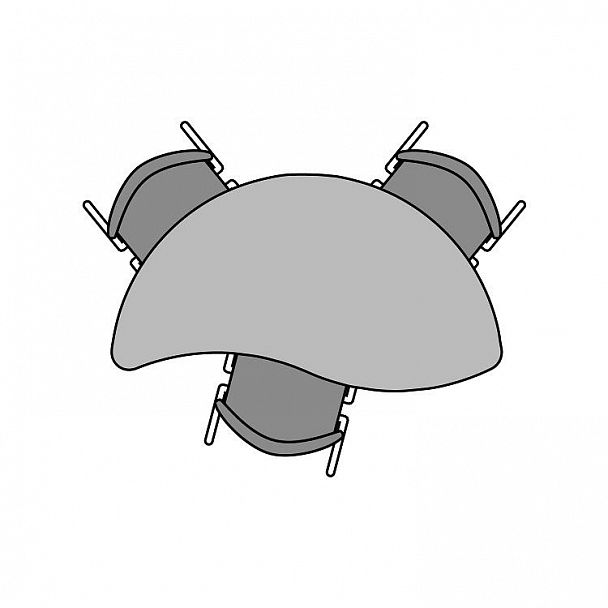 Стол "Лепесток 2" - Вид 4