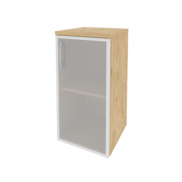 Onix Шкаф низкий узкий правый O.SU-3.2 R (R) Тиквуд светлый 400*420*823 - Вид 1