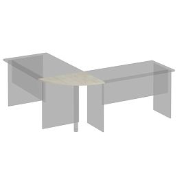 Угловой сегмент Комфорт К.204 дуб шамони - Фото предпросмотра