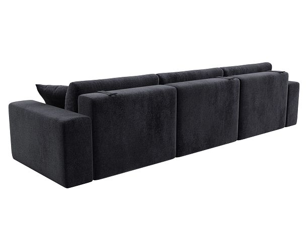 Диван прямой Лига-036 НПБ Классик Лонг Велюр серый - Вид 6