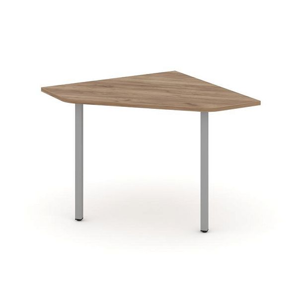 Стайл Проджект Угловой элемент перег. стола SN-4.UPRG-001 Дуб Табак/Металл Серый 980*980*750 - Вид 1