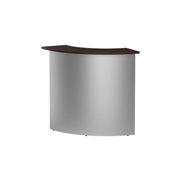 Стойка ресепшн угловая СР-60/60R венге - Вид 1