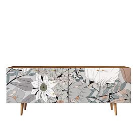 Комод Berber удлиненный принт 50 арт BB11/Print_50 - Фото предпросмотра