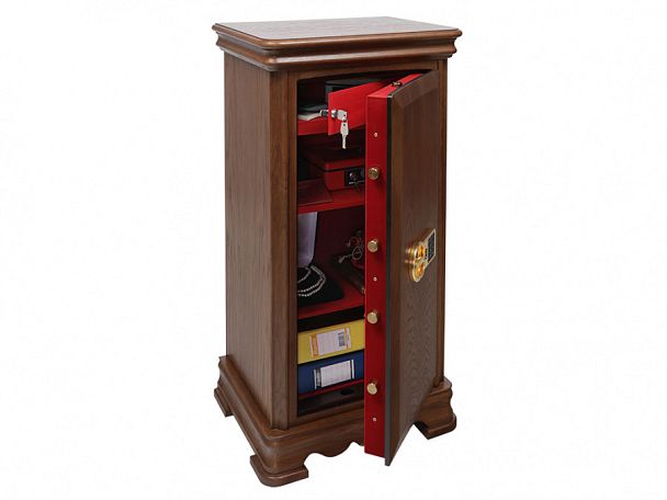 Взломостойкий сейф в дереве VALBERG КАРАТ-90T EL Д - Вид 1