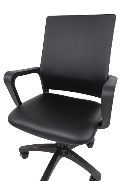 Офисное кресло Chairman 606 Россия экокожа черная - Вид 13