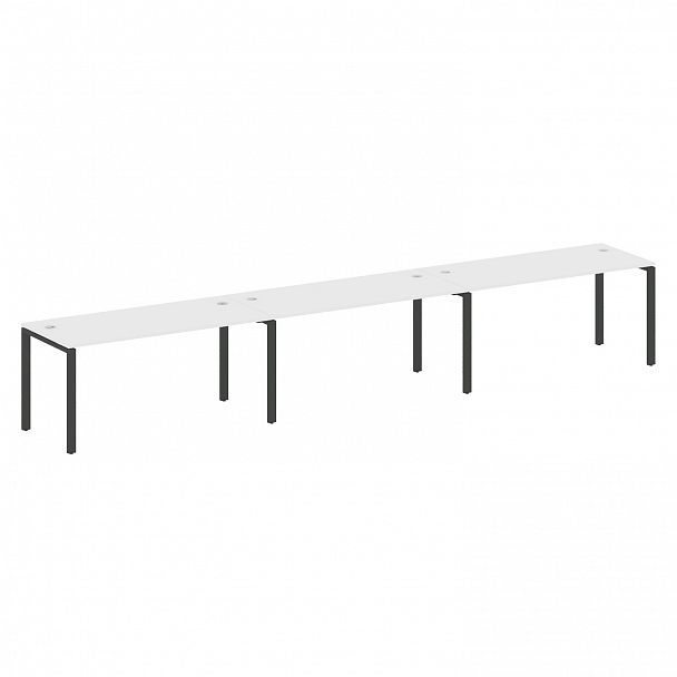 Рабочая станция "Metal System" БП.СМ-3.4 белый/антрацит - Вид 1