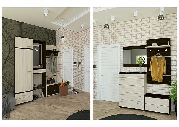 Зеркало настенное Домино ЗР-1 Венге - Вид 2