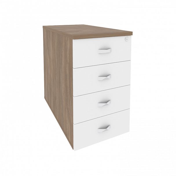 Тумба "Onix" O.TPO-1.8 дуб аризона/белый - Вид 1