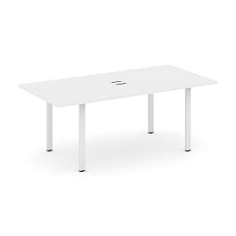 Style Project Direct Direct Стол переговорный SN-6P.SPRG-198 Белый/Металл Белый 1980*980*750 - Фото предпросмотра