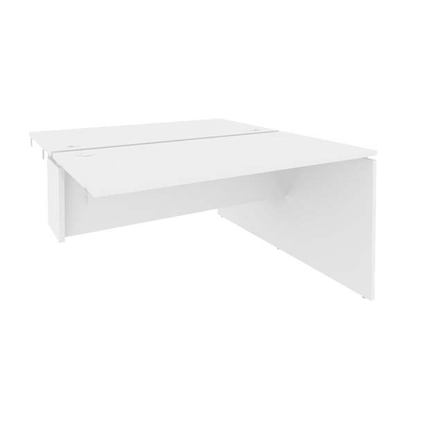 Onix Стол-приставка двойной к опорным элементам O.D.SPR-3.7 Белый бриллиант 1380*1475*750 - Вид 1