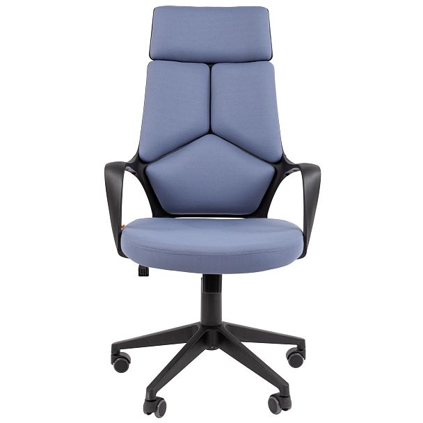 Кресло CHAIRMAN 525, ткань, голубой - Вид 2