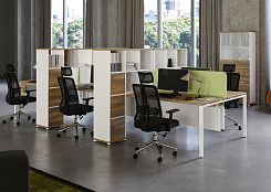 Новая серия офисной мебели Concept