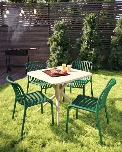 Обеденная группа Sheffilton SHT-DS310 темно-зеленый/бежевый - Вид 11