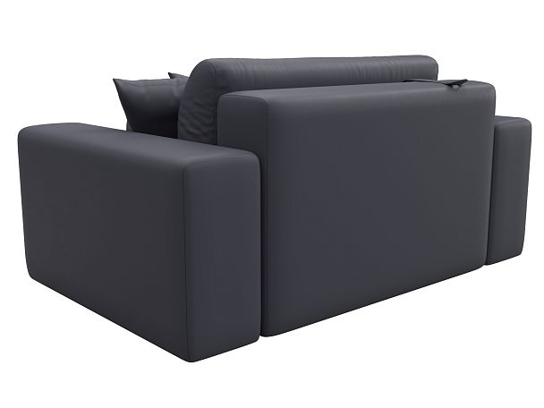 Кресло Лига-036 НПБ Экокожа серый - Вид 6