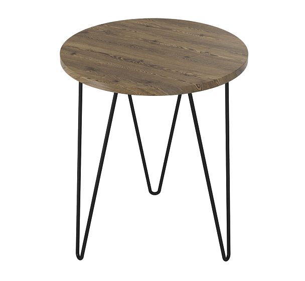 Столик журнальный Sheffilton SHT-CT79 светлый орех/черный муар - Вид 3