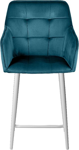 Комплект полубарных поворотных кресел Мони К, Confetti izumrud/белый, 4 шт. - Вид 3