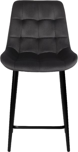 Комплект полубарных стульев Эйден, черный H-75/черный, 4 шт. - Вид 2