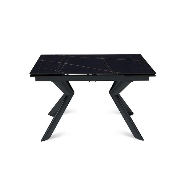 Стол раскладной Bridge (120+30+30), керамика матовая Black Gold - Вид 2