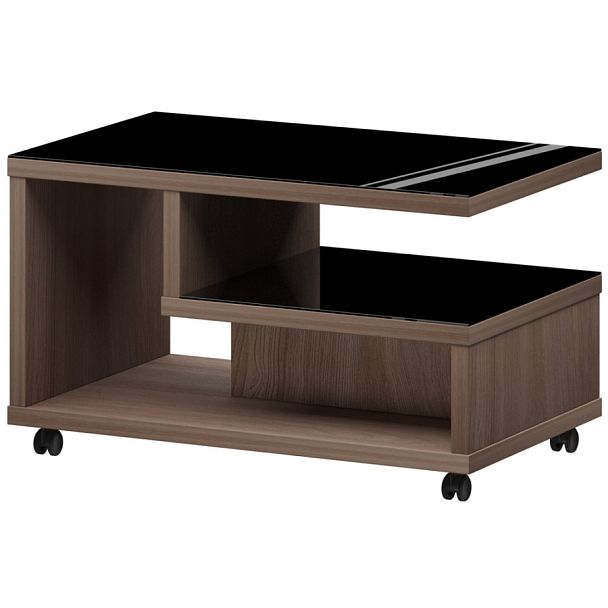 Стол журнальный КТ-10.38 Темный шимо 880x538x530 Акцент - Вид 1