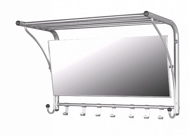 Настенная вешалка  Эльда-1 760х350х480 металлик "Вешалки" ТК-002561000844 серый - Вид 1