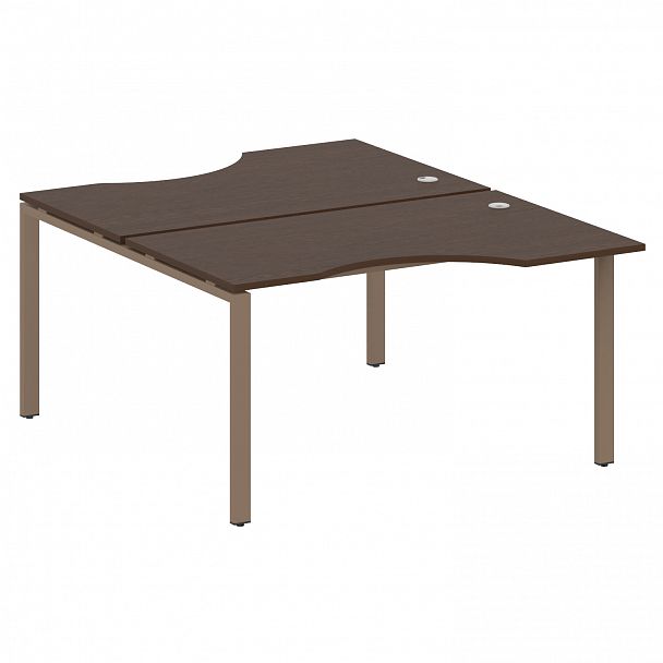 Рабочая станция "Metal System" БП.РАС-СА-2.2 венге/мокко - Вид 1