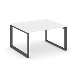 Style Project Next Стол переговорный SN-59O.SPRG-032.3 Белый/Металл Антрацит 1180*1180*750 - Фото предпросмотра