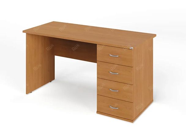 ЛАЙТ / LIGHT RRG007-14x6R Однотумбовый стол 140x60x75 Вишня - Вид 1