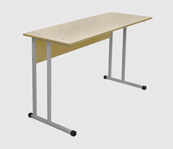 Стол ученический Квадро Лайт 2М (Н), двухместный, нерегулируемый (стандартные цвета RAL), гр.5 - Вид 4
