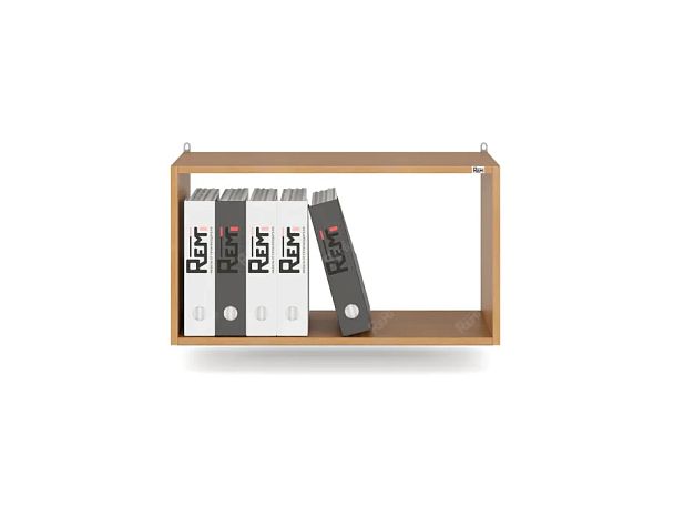 ЛАЙТ / LIGHT RLG064 Настенная полка 73x28x41,2 Бук - Вид 3