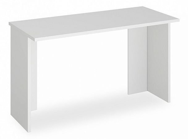 Стол письменный Нельсон Lite СКЛ-Прям130 Белый - Вид 1