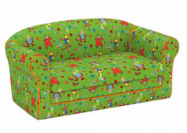 Диван мягкий игровой, бескаркасный (флок) - Вид 1