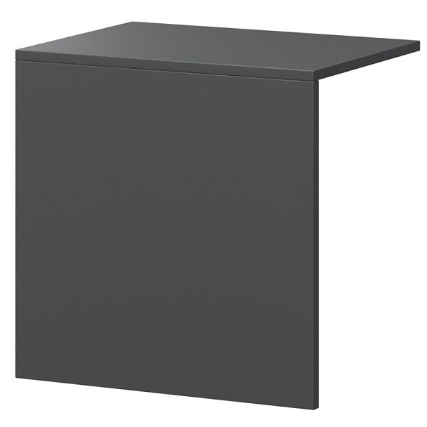 Накладка для стойки А-651 Антрацит 510x380x560 Ресепшен - Вид 1
