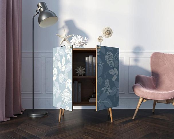 Комод Berber две дверки малый 39 принт арт BB38/Print_39 - Вид 2