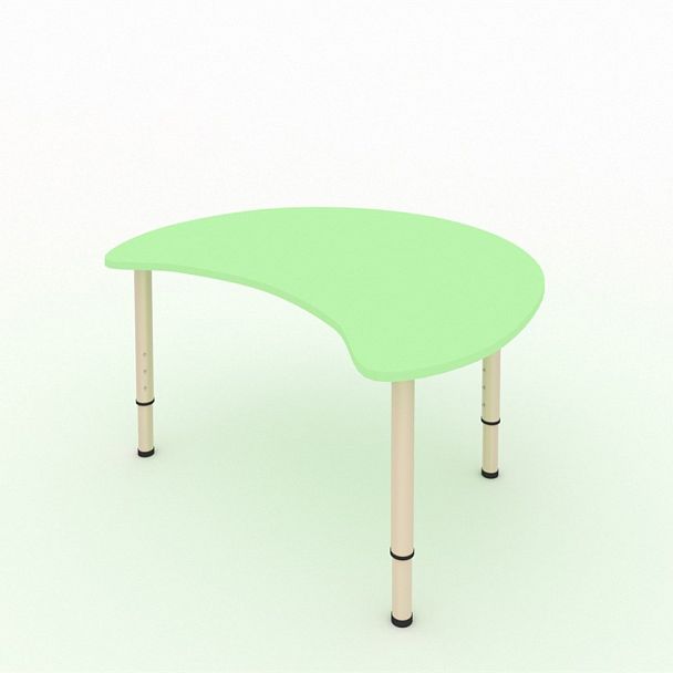 Детский стол Капля зеленый, гр.0-3 - Вид 1