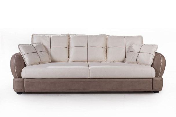 Napoli (Неаполь) диван-кровать прямой, замша - Вид 10