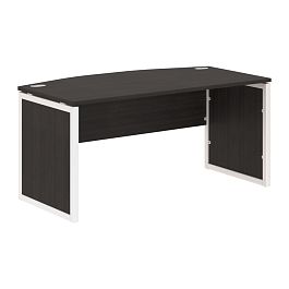 Стол руководителя XQPET 169 Дуб Юкон Модерн/Белый 1600х867х750 XTEN-QP - Фото предпросмотра