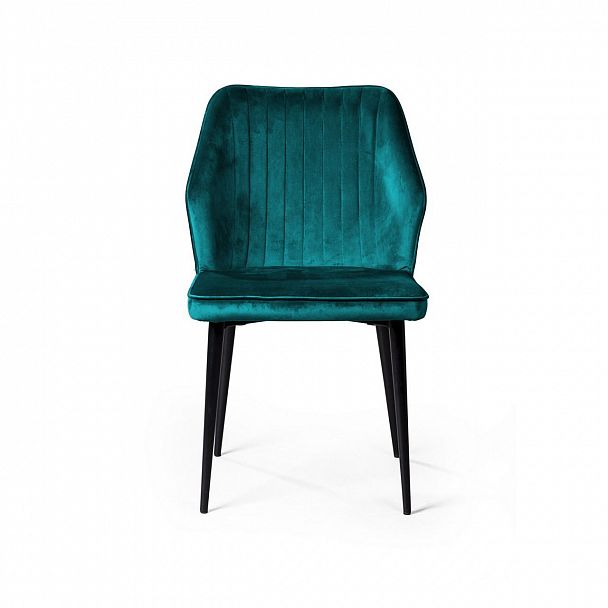 Стул Berg, бархат бирюзовый 87 - Вид 3