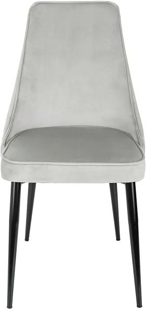 Стул для дома Бюрократ CH-K4_2 комплект 2шт св.серый Holland 09 металл черный на ножках (CH-K4_1/HL09_2) - Вид 2