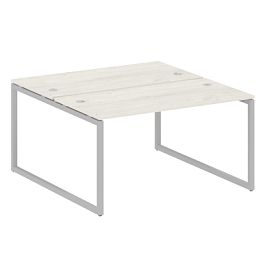 Metal System Quattro Р. ст. на О-образном м/к 40БО.РАС-СП-2.3 Дуб наварра/Серый металл 1400*1475*750 - Фото предпросмотра