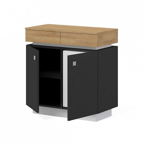 Фригобар "Конгресс" ПК-КНГ-ШХ95Х90-В1-1106 дуб скальный - Вид 2