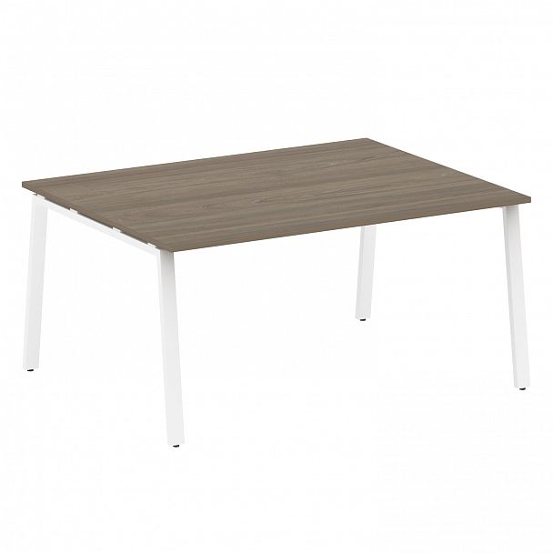 Стол для переговоров "Metal System" БА.ПРГ-1.4 вяз/белый - Вид 1