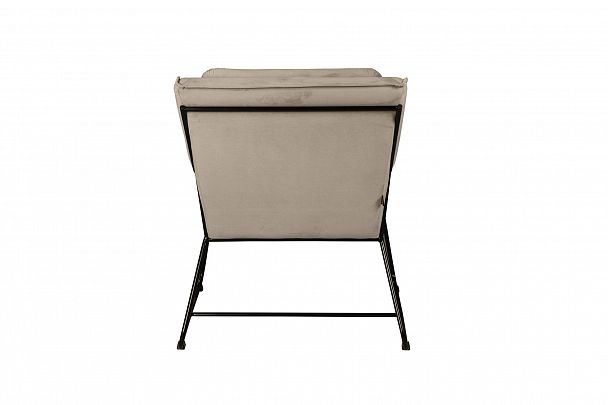 Кресло Alex, бархат пепельно-бежевый 25 - Вид 3