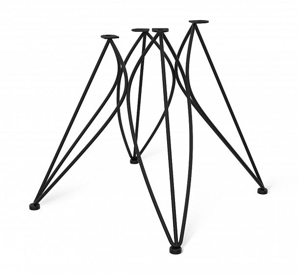 Столик журнальный Sheffilton SHT-S113/TT20 ЛДСП 70 черный муар/бетон чикаго темно-серый - Вид 5