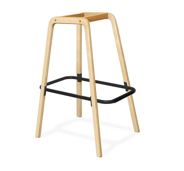 Стул барный Sheffilton SHT-ST29-C/S94 черный/прозрачный лак/черный муар - Вид 7