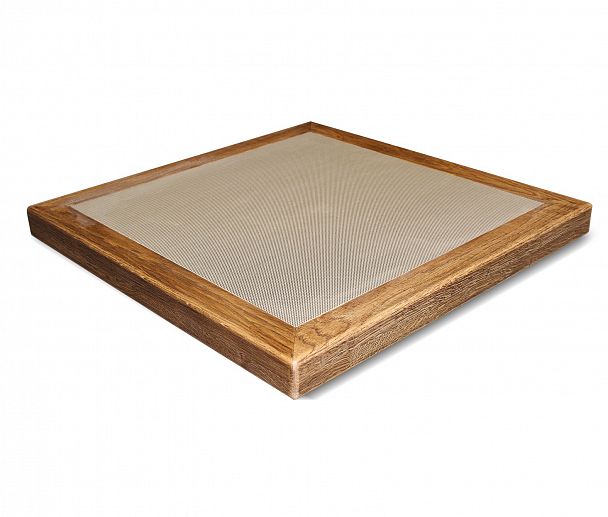 Столик журнальный Sheffilton SHT-TU37/ДУБ/КЕРАМИКА 60/60 черный муар/браш.коричневый/песочный - Вид 5