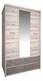 Шкаф платяной Jazz 3DG4S Z - Фото предпросмотра