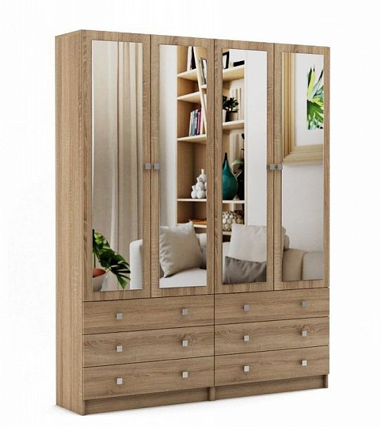 Шкаф платяной Бостон-23 - Вид 1